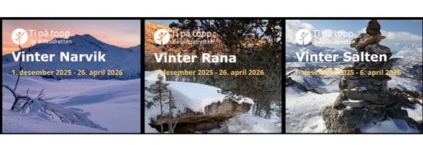 Ti på topp Vinter